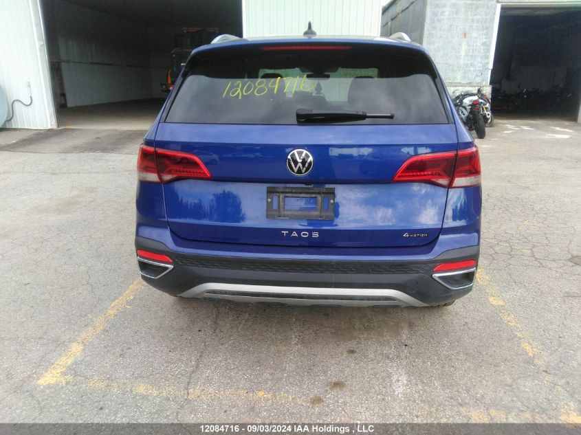 2023 Volkswagen Taos VIN: 3VVVX7B24PM381871 Lot: 12084716