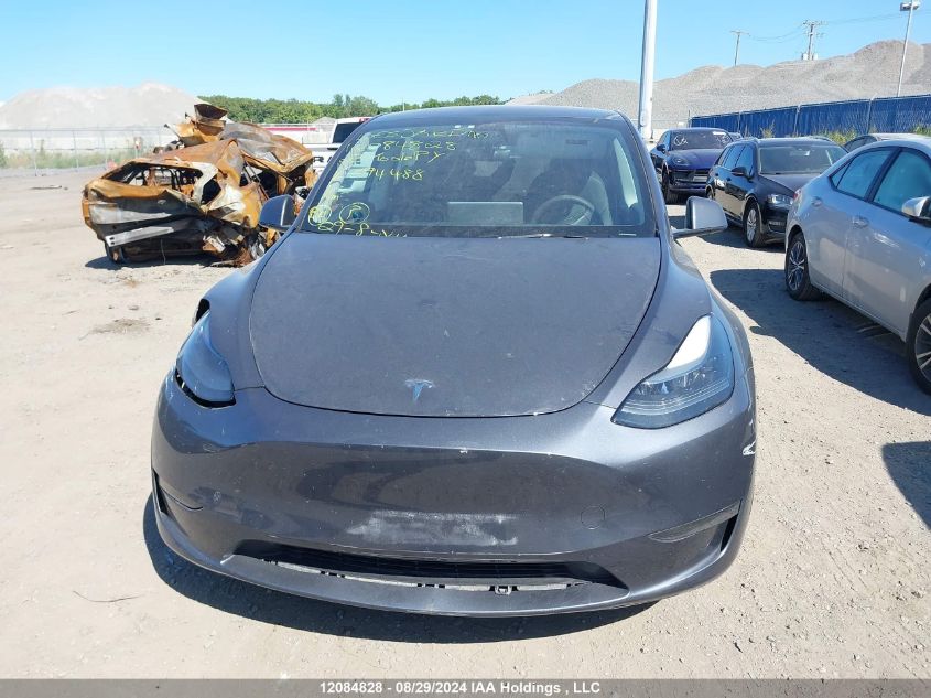 2023 Tesla Model Y VIN: LRWYGDFD7PC939488 Lot: 12084828