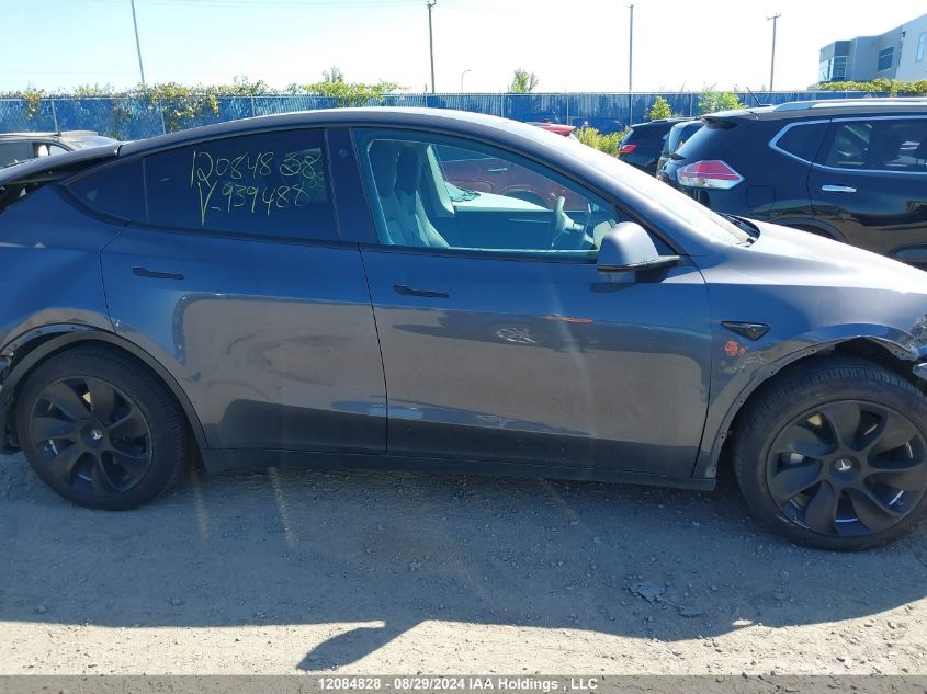 2023 Tesla Model Y VIN: LRWYGDFD7PC939488 Lot: 12084828