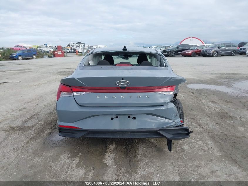 2022 Hyundai Elantra Sel VIN: KMHLM4AG9NU346774 Lot: 12084886