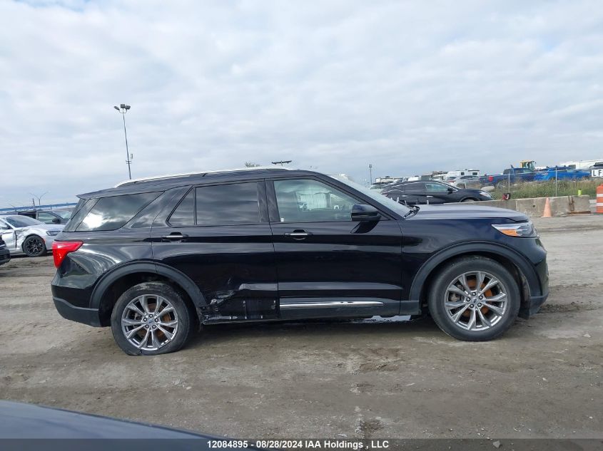 2022 Ford Explorer Limited VIN: 1FMSK8FH4NGB16259 Lot: 12084895