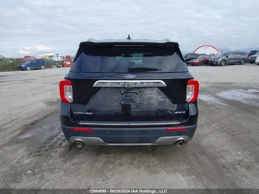 2022 Ford Explorer Limited VIN: 1FMSK8FH4NGB16259 Lot: 12084895