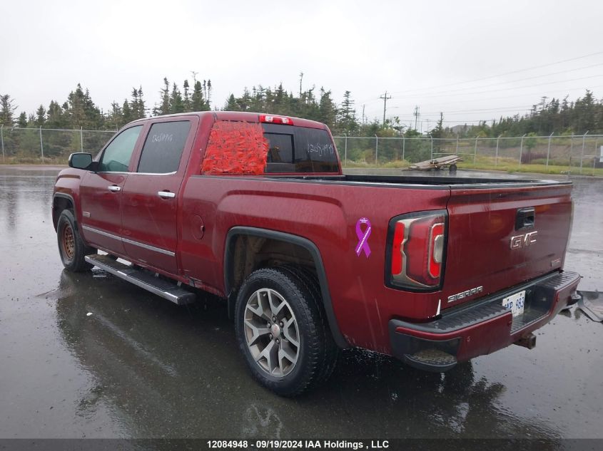 2016 GMC Sierra K1500 Slt VIN: 3GTU2NECXGG191086 Lot: 12084948