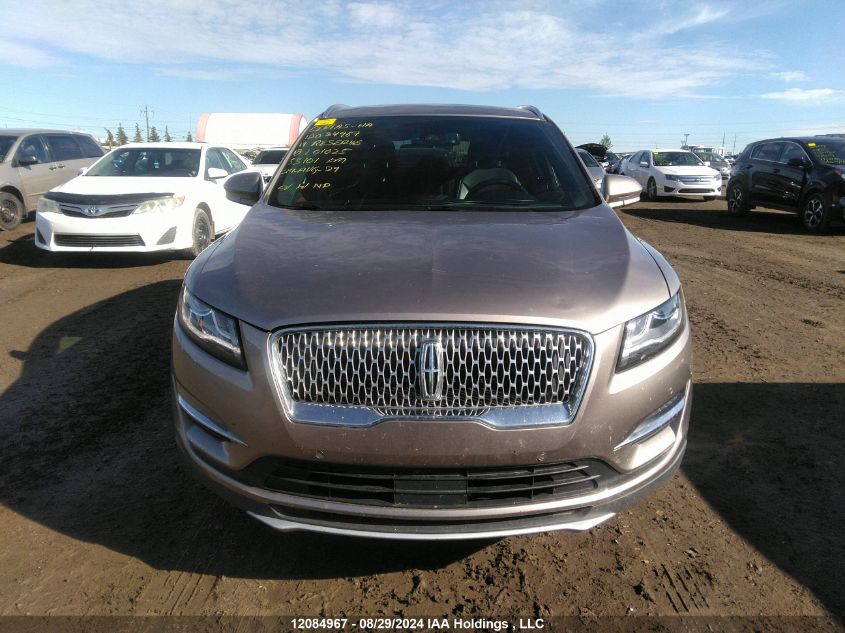 2019 Lincoln Mkc Reserve VIN: 5LMCJ3D96KUL01025 Lot: 12084967