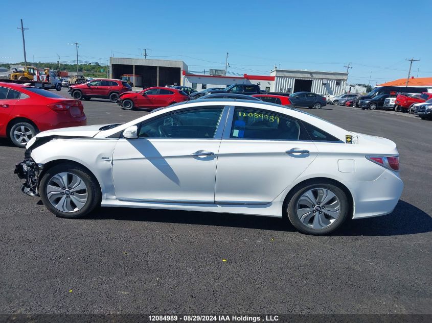 2015 Hyundai Sonata Hybrid/Limited VIN: KMHEC4A43FA136899 Lot: 12084989