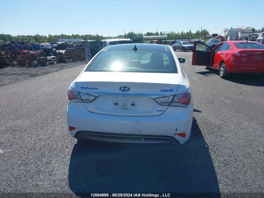 2015 Hyundai Sonata Hybrid/Limited VIN: KMHEC4A43FA136899 Lot: 12084989