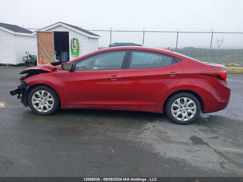 2014 Hyundai Elantra Se/Sport/Limited VIN: 5NPDH4AE3EH483926 Lot: 12085035