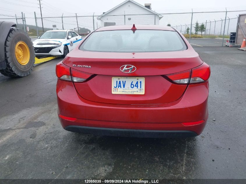 2014 Hyundai Elantra Se/Sport/Limited VIN: 5NPDH4AE3EH483926 Lot: 12085035