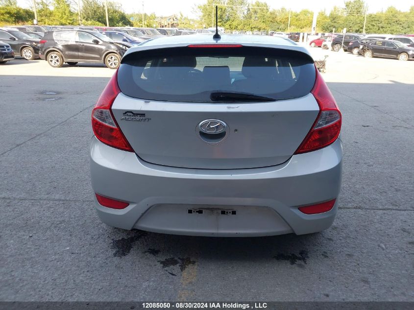 2012 Hyundai Accent Gl VIN: KMHCT5AE7CU005510 Lot: 12085050