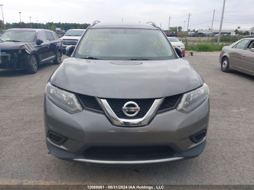 2014 Nissan Rogue S/Sl/Sv VIN: 5N1AT2MV2EC828145 Lot: 12085061