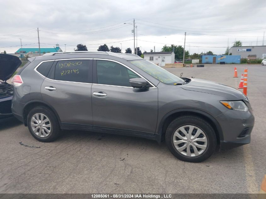 2014 Nissan Rogue S/Sl/Sv VIN: 5N1AT2MV2EC828145 Lot: 12085061