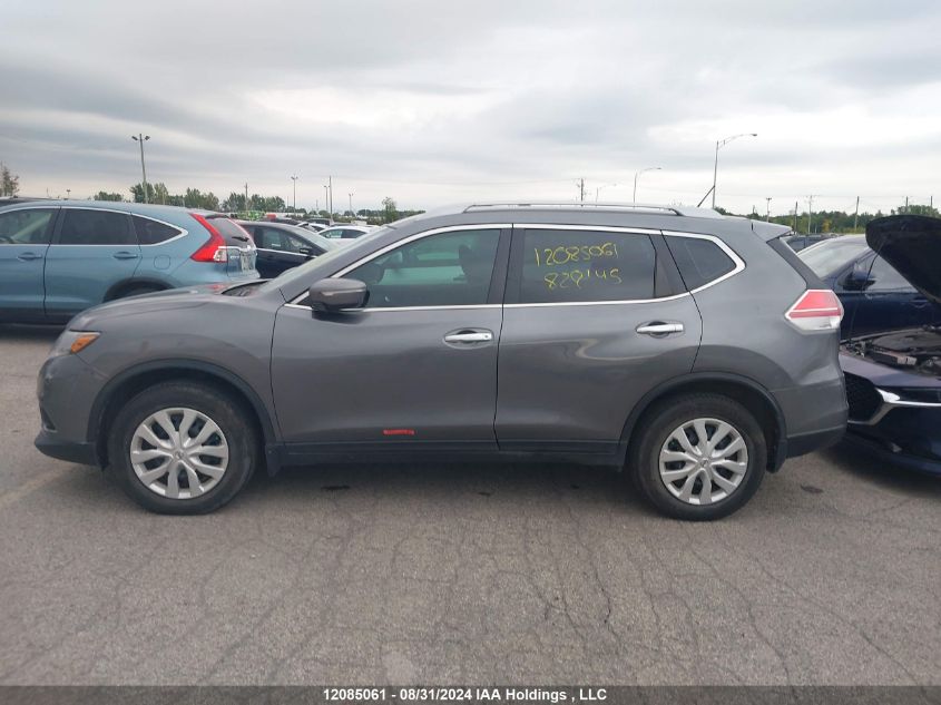 2014 Nissan Rogue S/Sl/Sv VIN: 5N1AT2MV2EC828145 Lot: 12085061