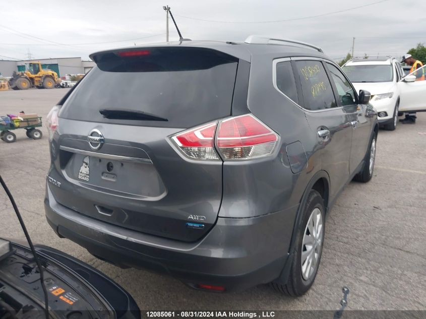 2014 Nissan Rogue S/Sl/Sv VIN: 5N1AT2MV2EC828145 Lot: 12085061