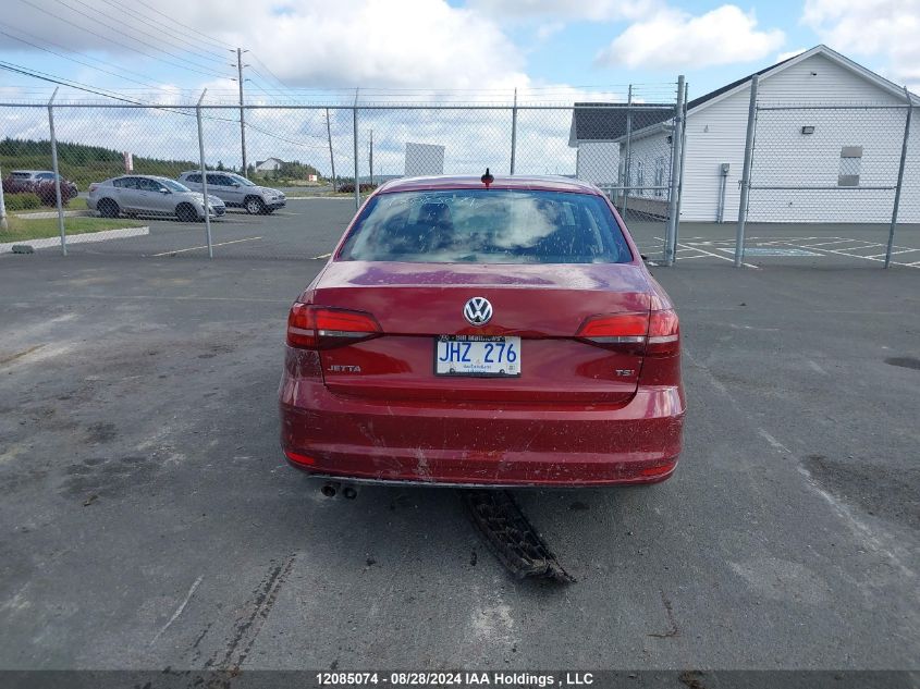 2017 Volkswagen Jetta Sedan VIN: 3VWL17AJ4HM336394 Lot: 12085074