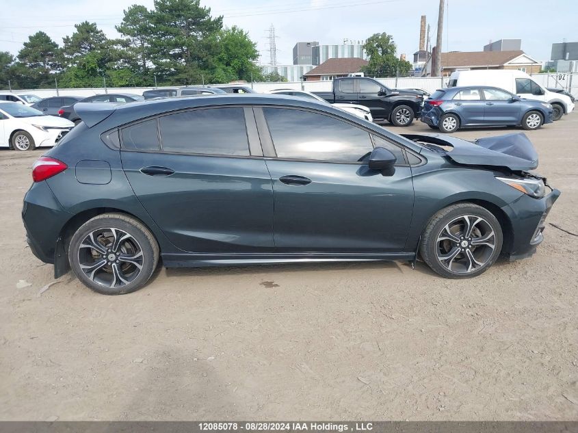 2019 Chevrolet Cruze VIN: 3G1BE6SM0KS549263 Lot: 12085078