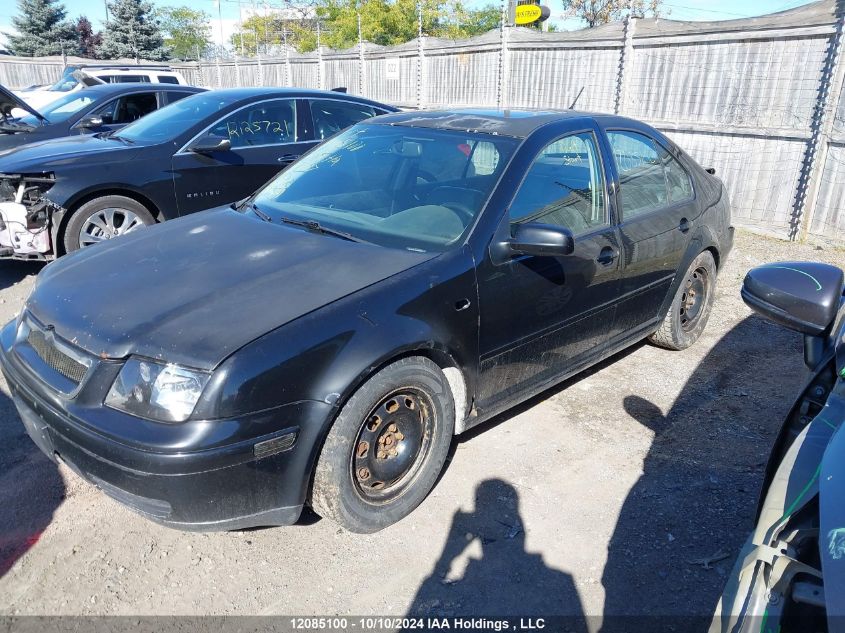 2002 Volkswagen Jetta Gls VIN: 3VWSE29M82M060617 Lot: 12085100