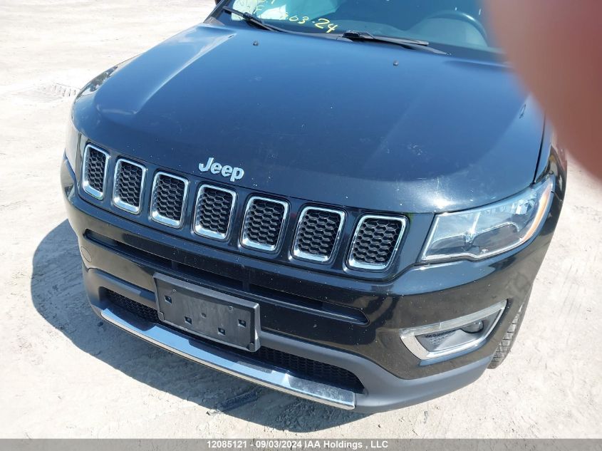 2019 Jeep Compass Limited VIN: 3C4NJDCB4KT752328 Lot: 12085121