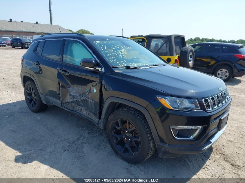 2019 Jeep Compass Limited VIN: 3C4NJDCB4KT752328 Lot: 12085121