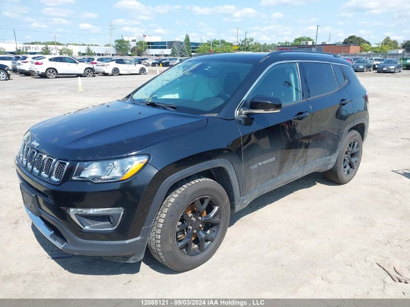 2019 Jeep Compass Limited VIN: 3C4NJDCB4KT752328 Lot: 12085121