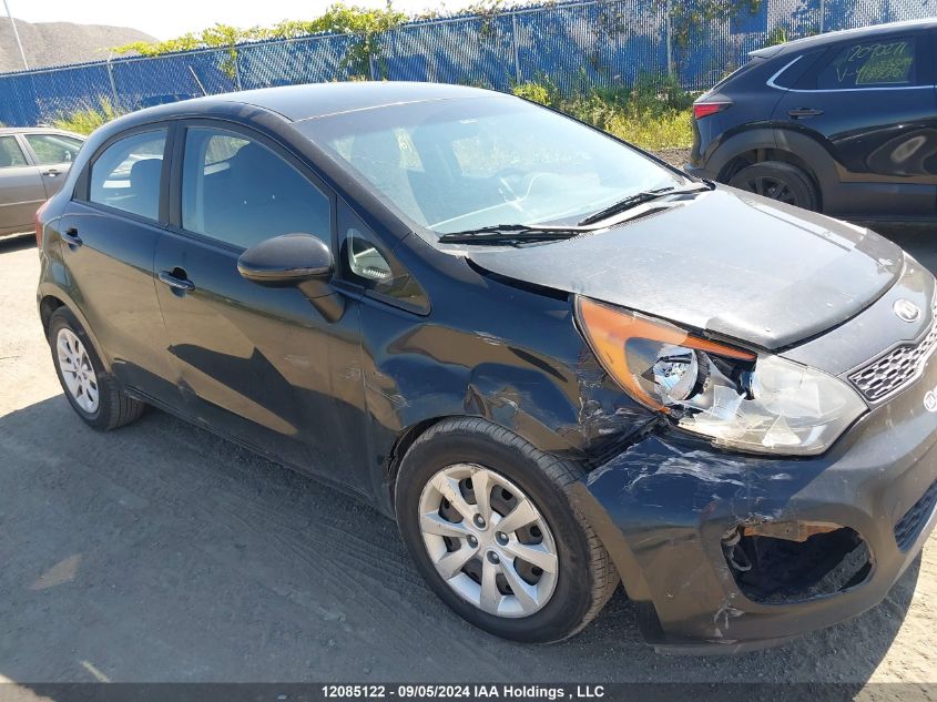 2013 Kia Rio VIN: KNADM5A36D6796782 Lot: 12085122