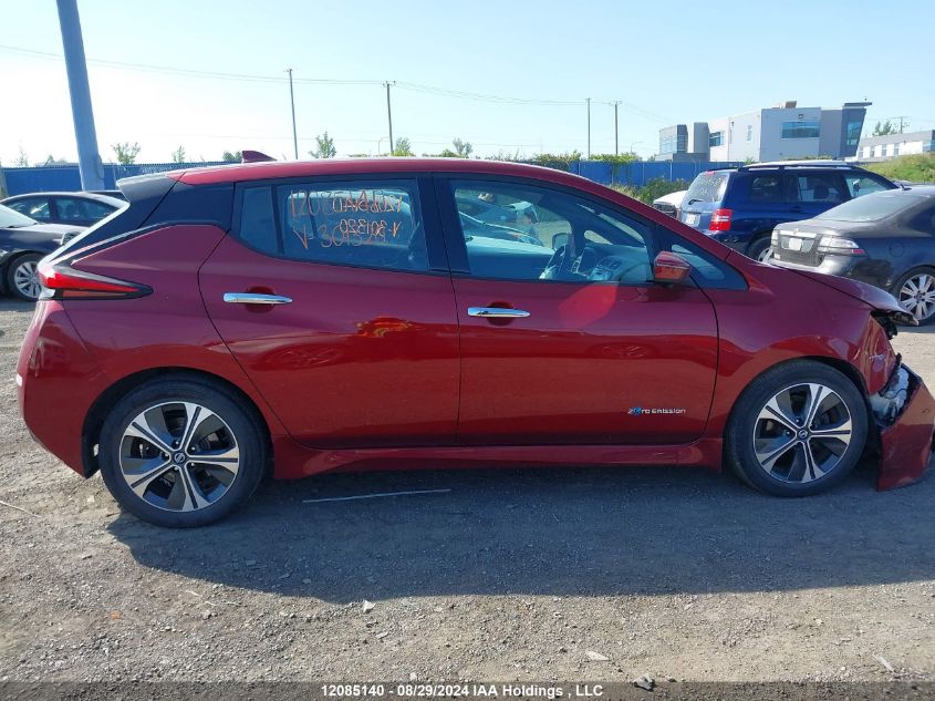 2019 Nissan Leaf VIN: 1N4AZ1CP9KC301320 Lot: 12085140