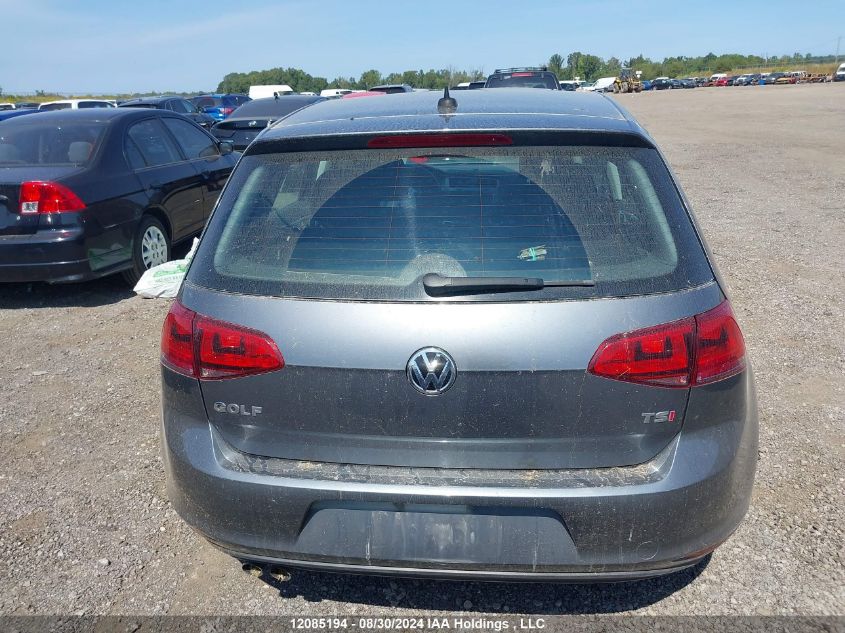 3VW217AU1GM049809 2016 Volkswagen Golf