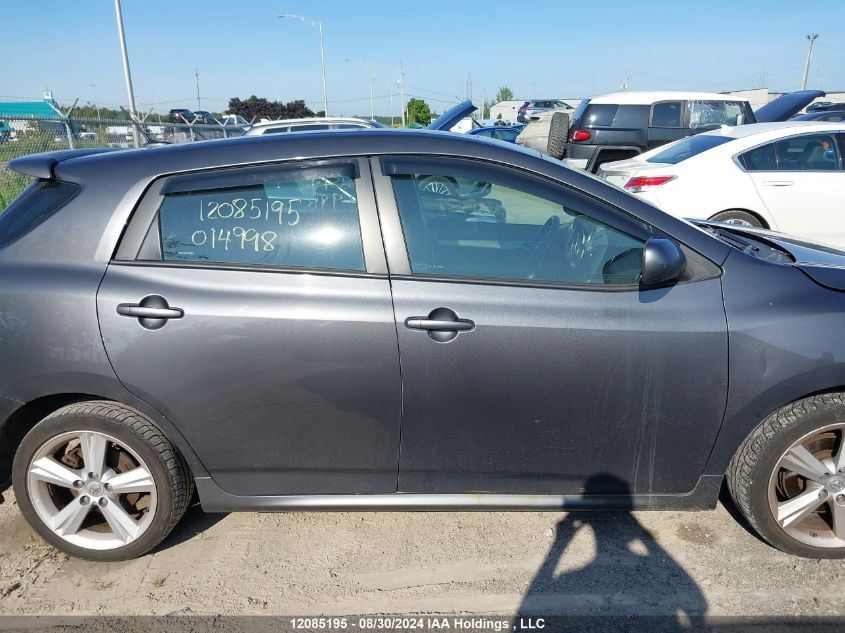 2009 Toyota Matrix VIN: 2T1KE40E49C014998 Lot: 12085195