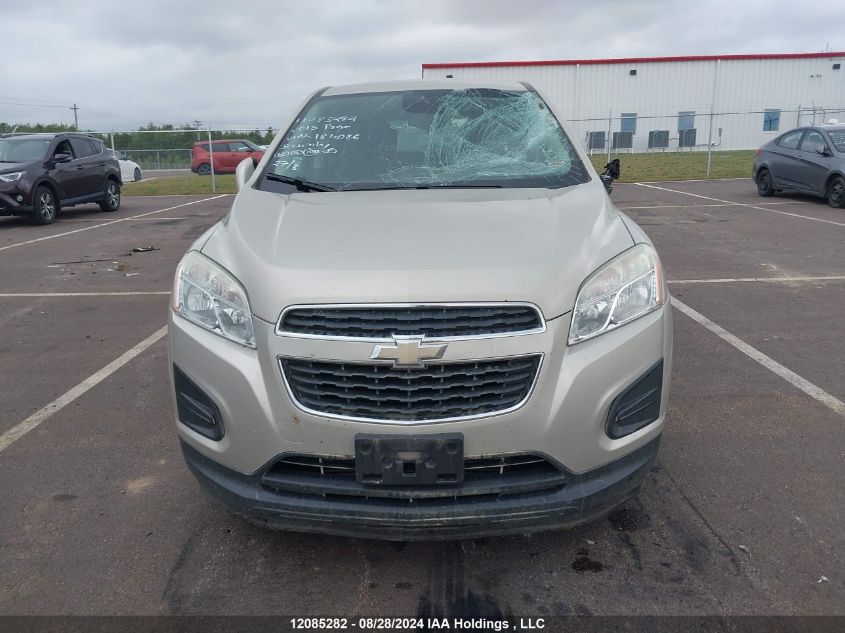2015 Chevrolet Trax VIN: 3GNCJKSB0FL184086 Lot: 12085282