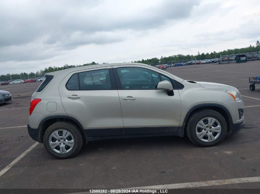 2015 Chevrolet Trax VIN: 3GNCJKSB0FL184086 Lot: 12085282