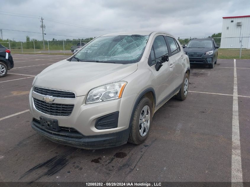 2015 Chevrolet Trax VIN: 3GNCJKSB0FL184086 Lot: 12085282