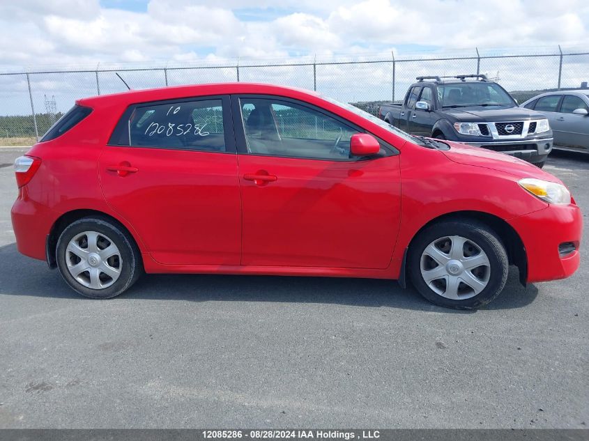 2010 Toyota Corolla Matrix S VIN: 2T1KE4EE3AC033815 Lot: 12085286