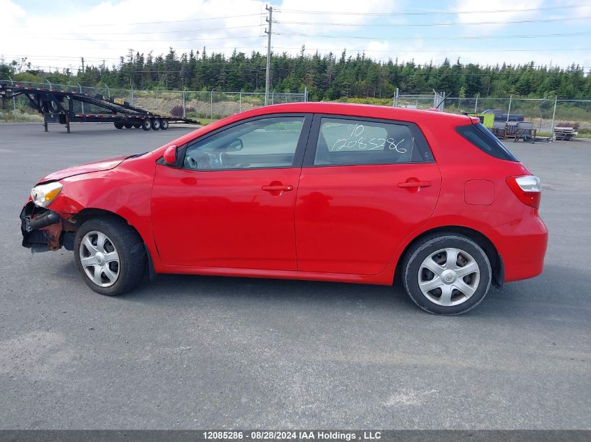 2010 Toyota Corolla Matrix S VIN: 2T1KE4EE3AC033815 Lot: 12085286