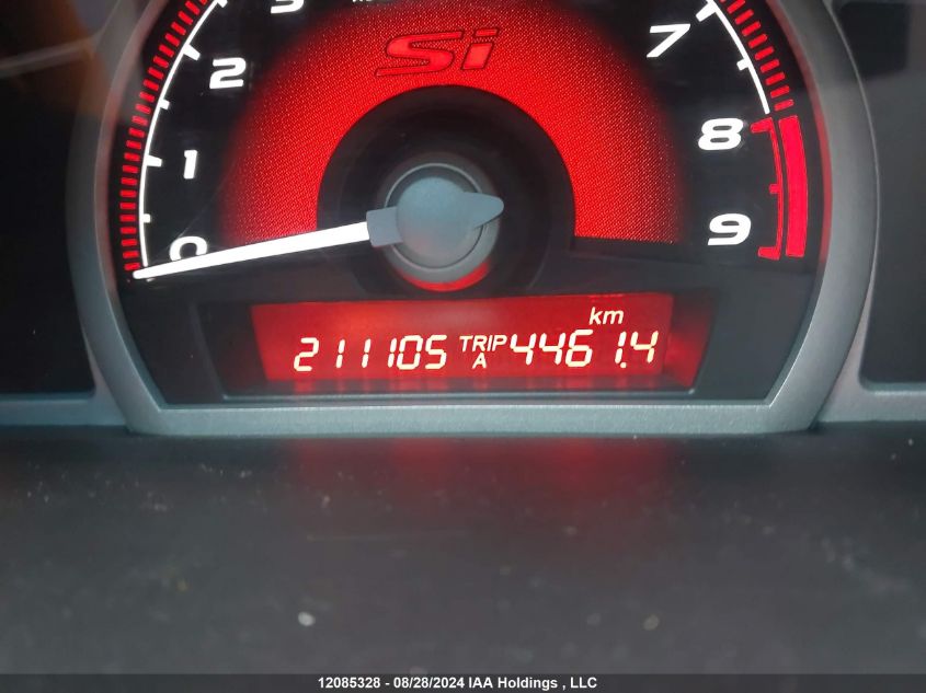 2008 Honda Civic Cpe VIN: 2HGFG21518H100533 Lot: 12085328