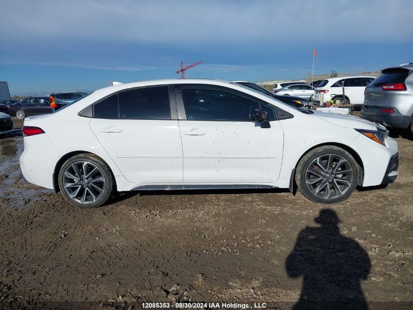 2022 Toyota Corolla Se VIN: 5YFB4MBE5NP125327 Lot: 12085353