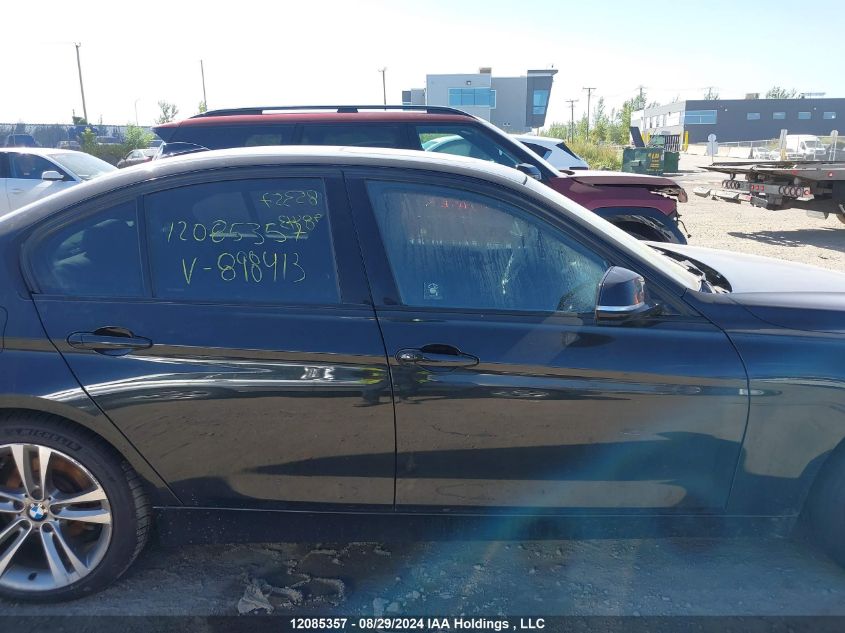 2013 BMW 328 Xi VIN: WBA3B3C51DJ898413 Lot: 12085357