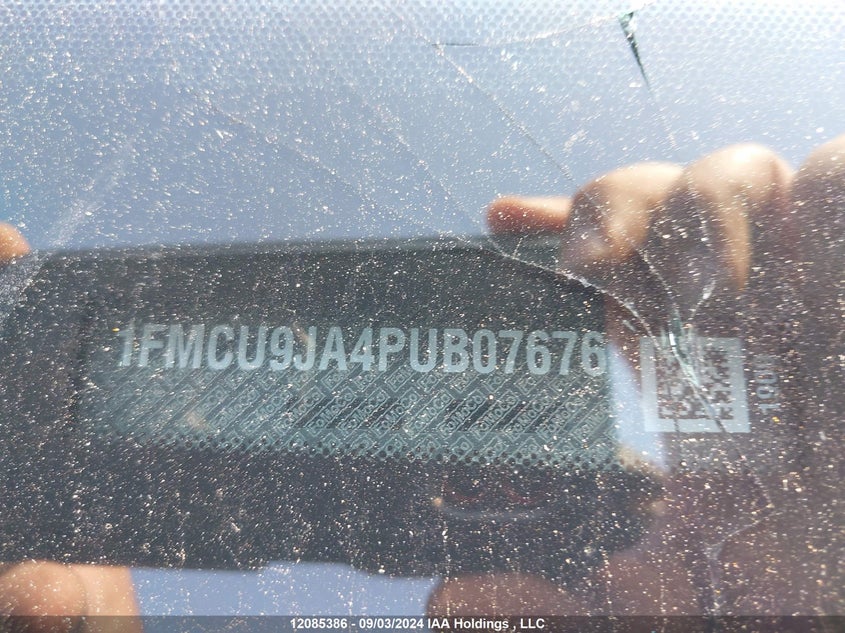 2023 Ford Escape Platinum VIN: 1FMCU9JA4PUB07676 Lot: 12085386