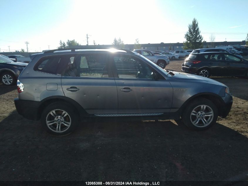 2005 BMW X3 VIN: WBXPA93415WD08531 Lot: 12085388