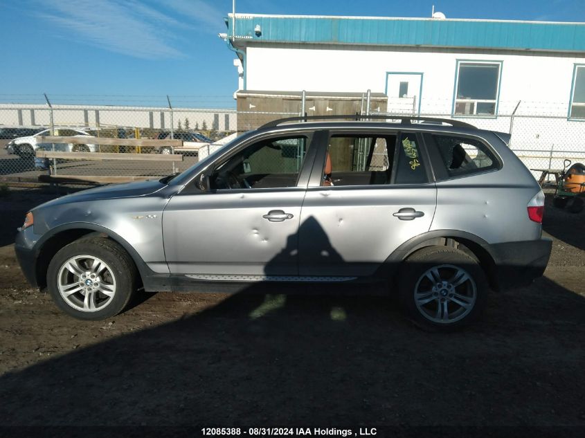 2005 BMW X3 VIN: WBXPA93415WD08531 Lot: 12085388