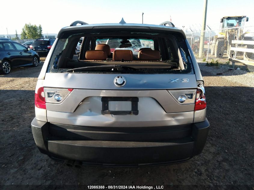 2005 BMW X3 VIN: WBXPA93415WD08531 Lot: 12085388