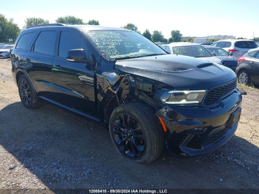 2022 Dodge Durango R/T VIN: 1C4SDJCT8NC214751 Lot: 12085410