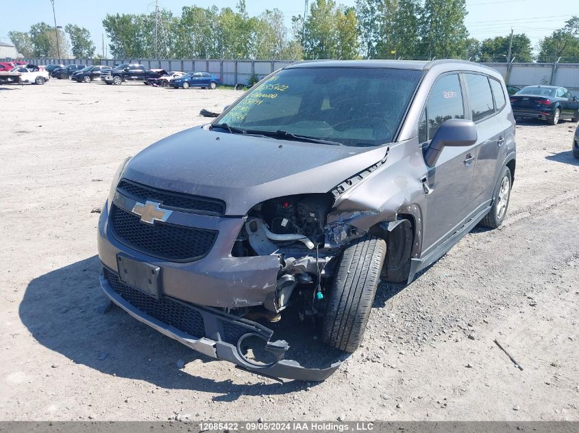 2012 Chevrolet Orlando VIN: KL77P2EM1CK581144 Lot: 12085422