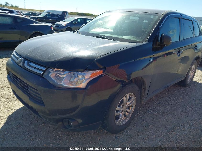 2014 Mitsubishi Outlander VIN: JA4JZ3AX7EZ605461 Lot: 12085431