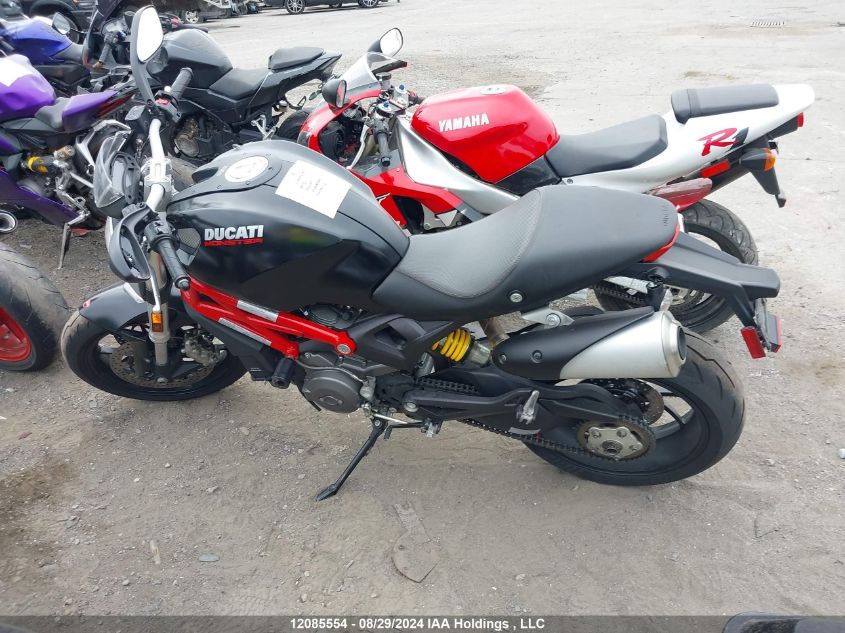 2012 Ducati Monster 796 VIN: ZDM1RANN3CB060906 Lot: 12085554