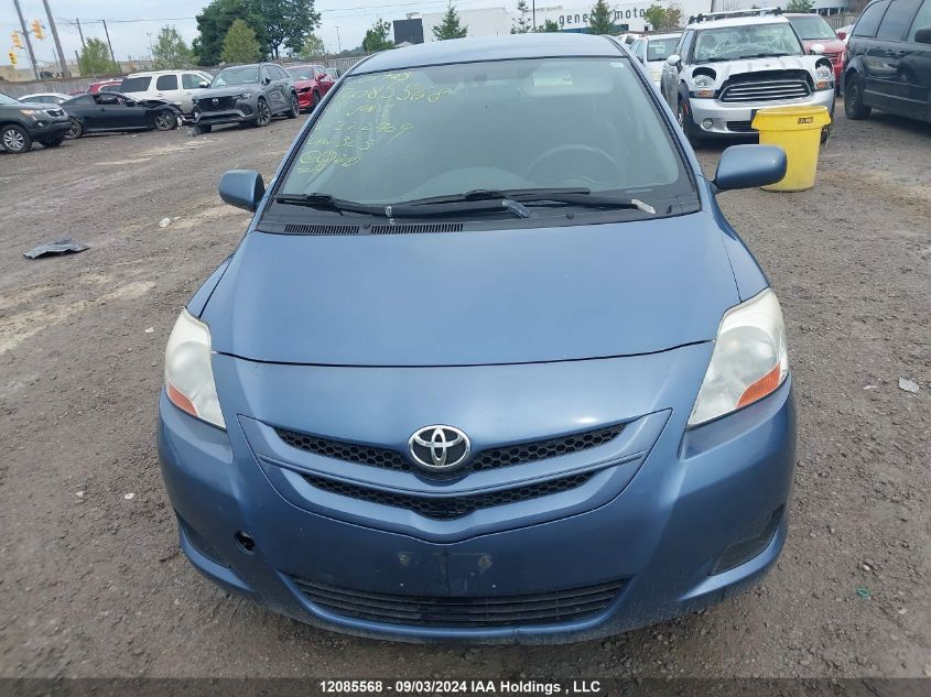 2008 Toyota Yaris VIN: JTDBT923981222909 Lot: 12085568