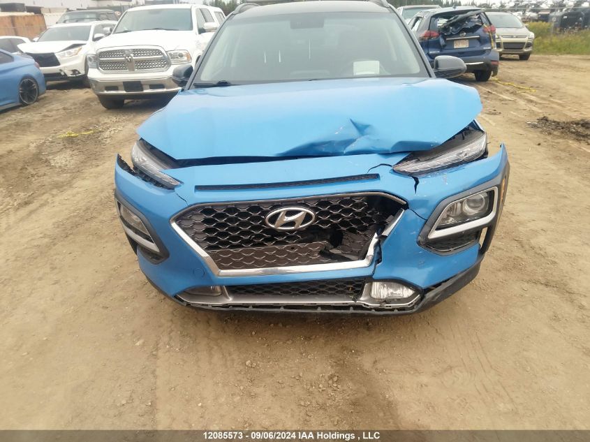 2019 Hyundai Kona Limited VIN: KM8K3CA54KU391642 Lot: 12085573