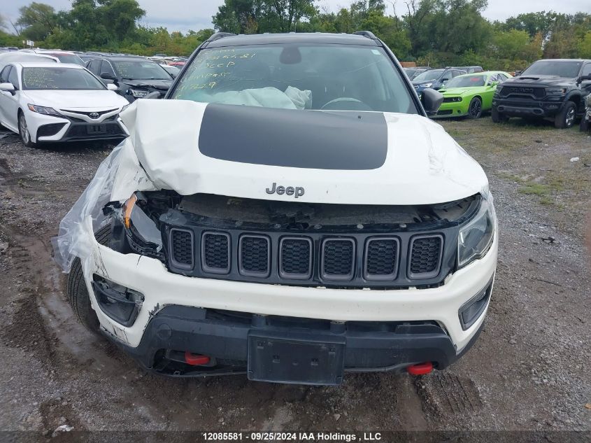 2018 Jeep Compass Trailhawk VIN: 3C4NJDDB8JT417229 Lot: 12085581