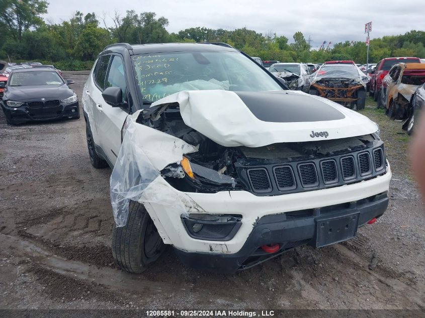 2018 Jeep Compass Trailhawk VIN: 3C4NJDDB8JT417229 Lot: 12085581