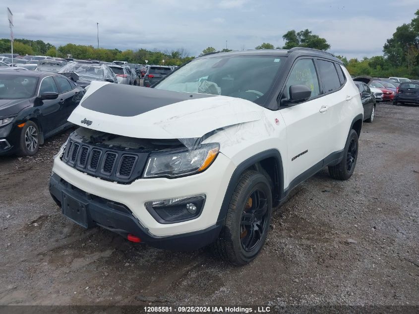 2018 Jeep Compass Trailhawk VIN: 3C4NJDDB8JT417229 Lot: 12085581