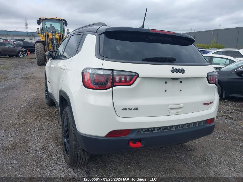 2018 Jeep Compass Trailhawk VIN: 3C4NJDDB8JT417229 Lot: 12085581