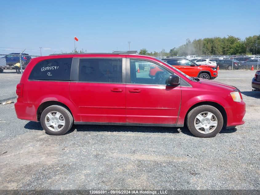 2012 Dodge Grand Caravan Se VIN: 2C4RDGBG0CR157360 Lot: 12085591